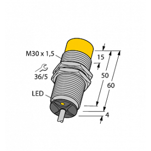 Индуктивный датчик TURCK NI20U-EM30-AN6X