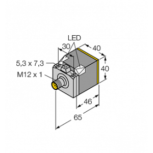 Индуктивный датчик TURCK BI20U-CK40-AP6X2-H1141