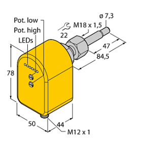 Датчик потока TURCK FCST-A4P-LIX-H1141