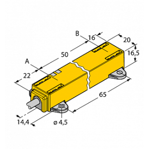  Датчик линейных перемещений TURCK LI50P1-Q17LM1-LU4X2/S97