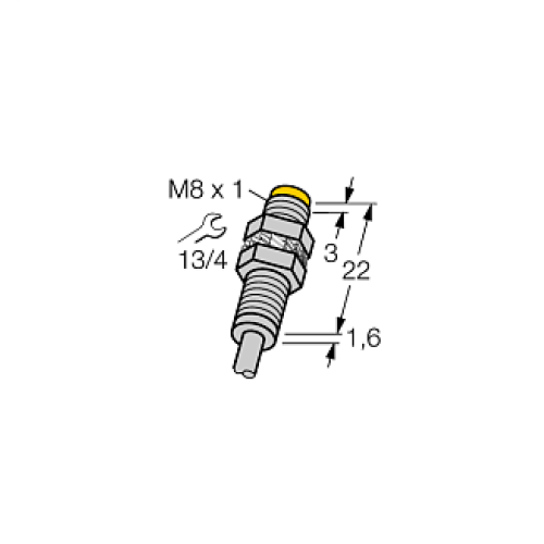 Индуктивный датчик TURCK NI3-EG08K-Y1