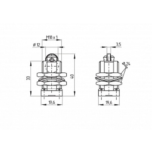 Kонцевой выключатель безопасности Schmersal T4R 255-20Z