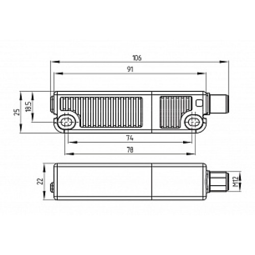 Магнитный датчик безопасности Schmersal RSS36-I2-D-ST