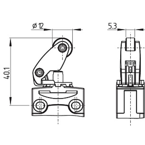 Kонцевой выключатель безопасности Schmersal PS215-T12-K200