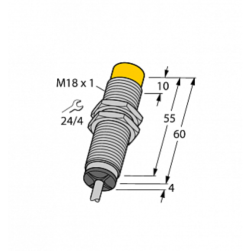 Индуктивный датчик TURCK NI8-M18-LIU