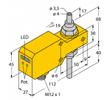 Датчик потока TURCK FCI-TCD04A4P-LIX-H1141