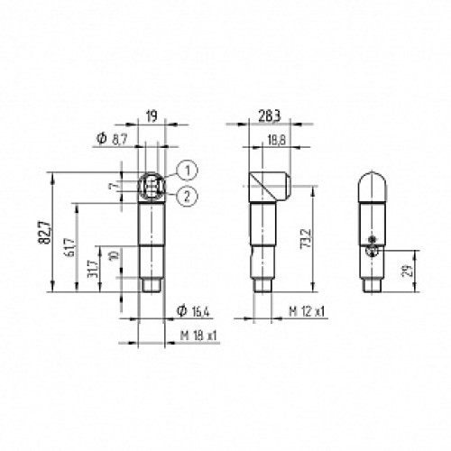 Оптический датчик Wenglor HW11PA3