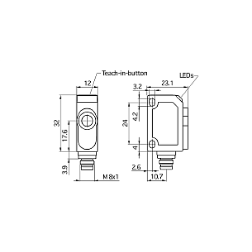 Ультразвуковой датчик Microsonic zws-24/CD/QS