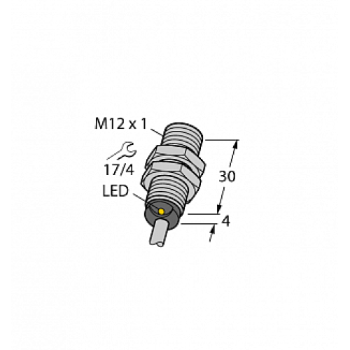 Индуктивный датчик TURCK BI2-G12-Y1X