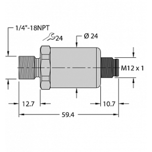 Датчик давления TURCK PT600R-2103-I2-H1143