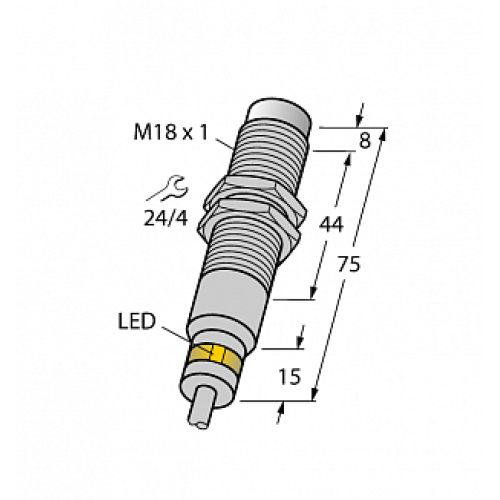 Индуктивный датчик TURCK NI7-EM18WD-AP6X/S929