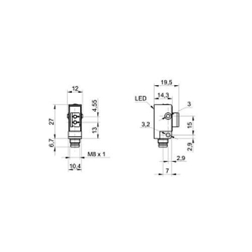 Усилитель для оптоволоконных датчиков Baumer FVDK 10P5101/S35A