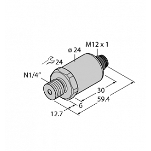 Датчик давления TURCK PT10R-2003-I2-H1143