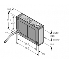  Лазерный датчик расстояния Banner LG10A65NUQ