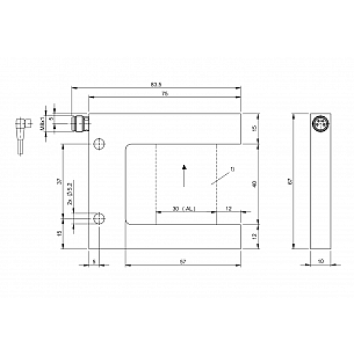 Оптоволоконный кабель Balluff BOH AR-F40-002-S75