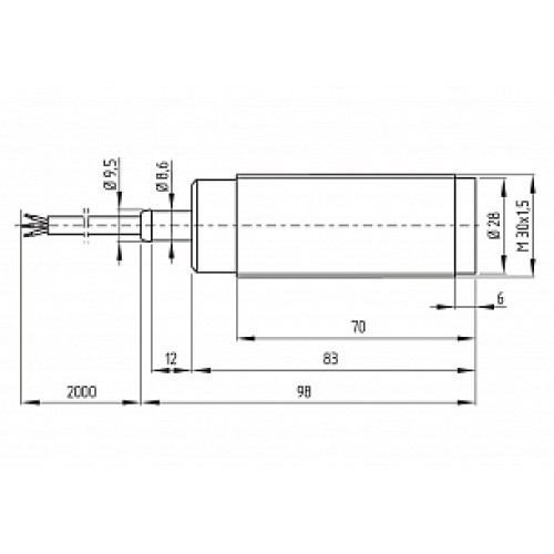 Индуктивный датчик Schmersal IFL15-30L-10TP-2130