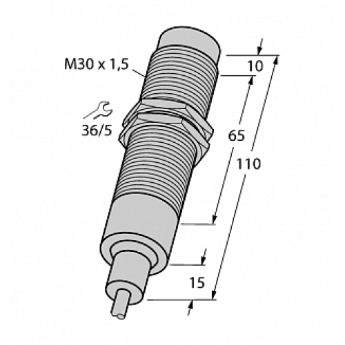 Индуктивный датчик TURCK NI15-EM30-AP6/S907