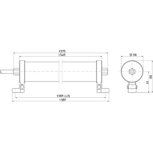 Световая завеса безопасности Micro Detectors LS4ER/30-120LK