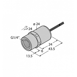 Датчик давления TURCK PT16R-1001-I2-WM0.5