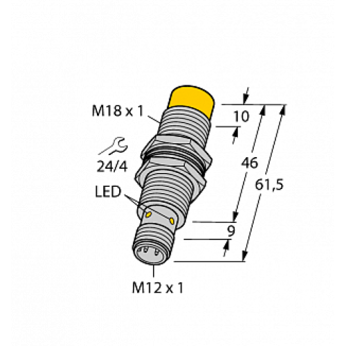 Индуктивный датчик TURCK NI15U-M18M-VP6X-H1141