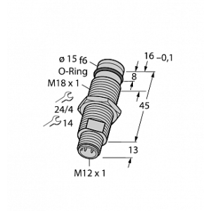 Индуктивный датчик TURCK BID2-G180-AP6-H1141/S212