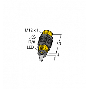 Индуктивный датчик TURCK NI5-P12-Y1X/S97