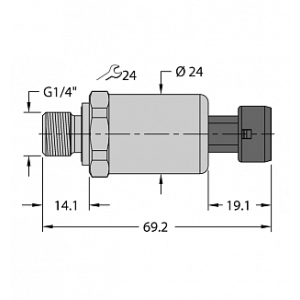 Датчик давления TURCK PT600R-2104-I2-MP11