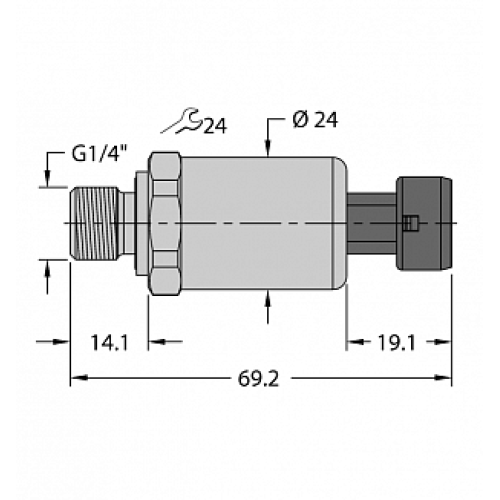 Датчик давления TURCK PT600R-2104-I2-MP11