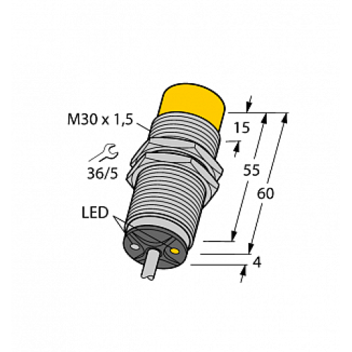 Индуктивный датчик TURCK NI20U-M30-ADZ30X2