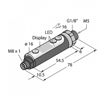 Датчик давления TURCK PK010R-P13-2UP8X-V1141