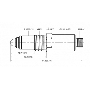 Емкостной датчик TURCK NCLS-30-UP6X-H1141