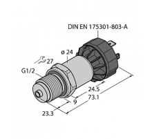 Датчик давления TURCK PT1R-1008-I2-DA91