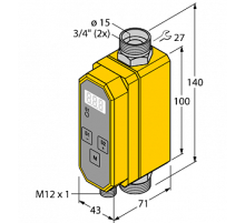 Расходомер TURCK FTCI-3/4D15A4P-4UP8X-H1160