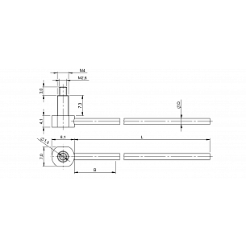 Оптоволоконный кабель Balluff BFO D22-LAH-BK-EAK-10-02