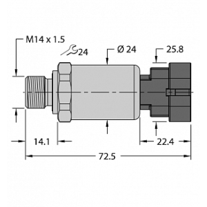 Датчик давления TURCK PT600R-2119-I2-AMPS1.5