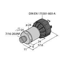Датчик давления TURCK PT30PSIG-1005-I2-DA91/X