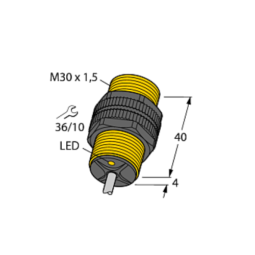 Индуктивный датчик TURCK NI15-P30-Y1X