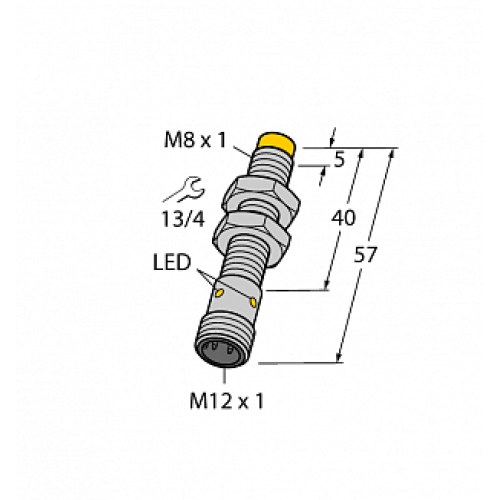 Индуктивный датчик TURCK NI4U-EG08-AN6X-H1341