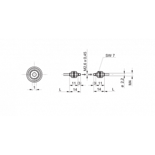 Оптоволоконный кабель Baumer FSE 200E1Y00