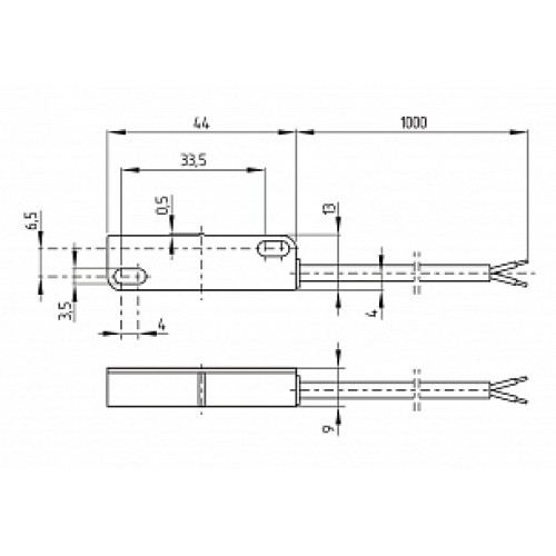 Магнитный герконовый датчик Schmersal BN 80-RZ