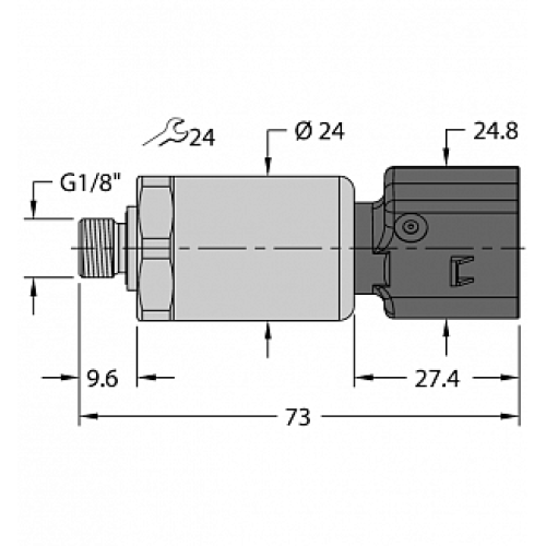 Датчик давления TURCK PT600R-2113-I2-KO28A2