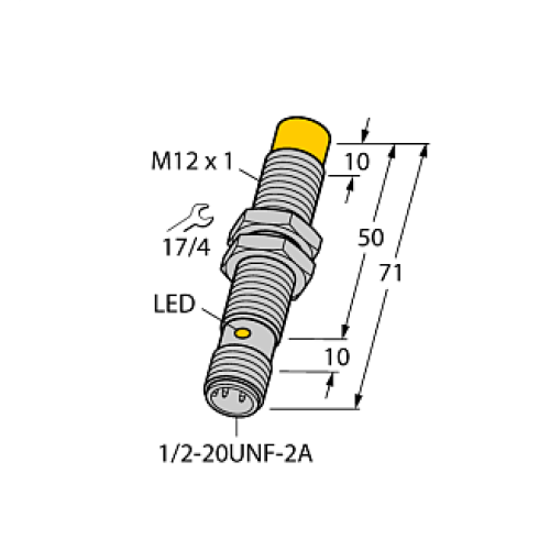 Индуктивный датчик TURCK NI8U-G12-ADZ32X-B3131