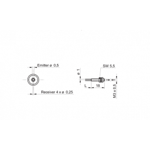 Оптоволоконный кабель Baumer FCE 200D1Y00