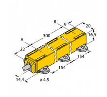  Датчик линейных перемещений TURCK LI300P1-Q17LM1-LIU5X2