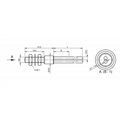 Оптоволоконный кабель Balluff BFO D22-XA-UB-EAK-20-02