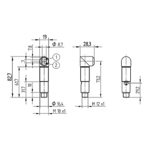 Оптический датчик Wenglor XW100PA3