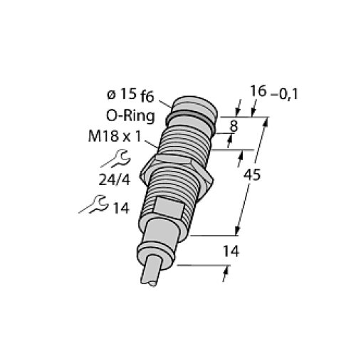 Индуктивный датчик TURCK BID2-G180-AP6/S212