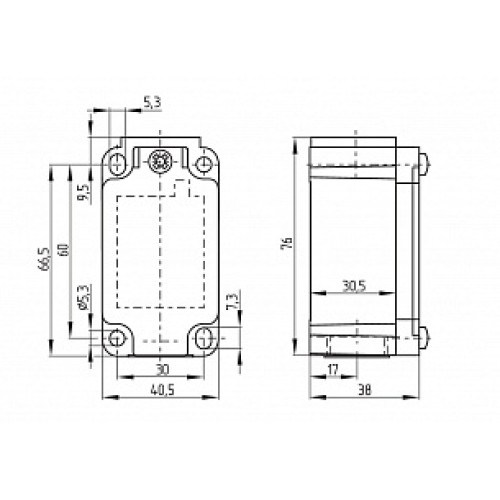 Kонцевой выключатель безопасности Schmersal Z4V10H335-11Z-M20