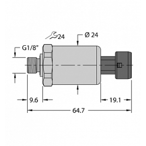 Датчик давления TURCK PT600R-2113-I2-MP11