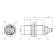 Емкостной датчик уровня Balluff BCS M30BBM2-PPC30G-S04G